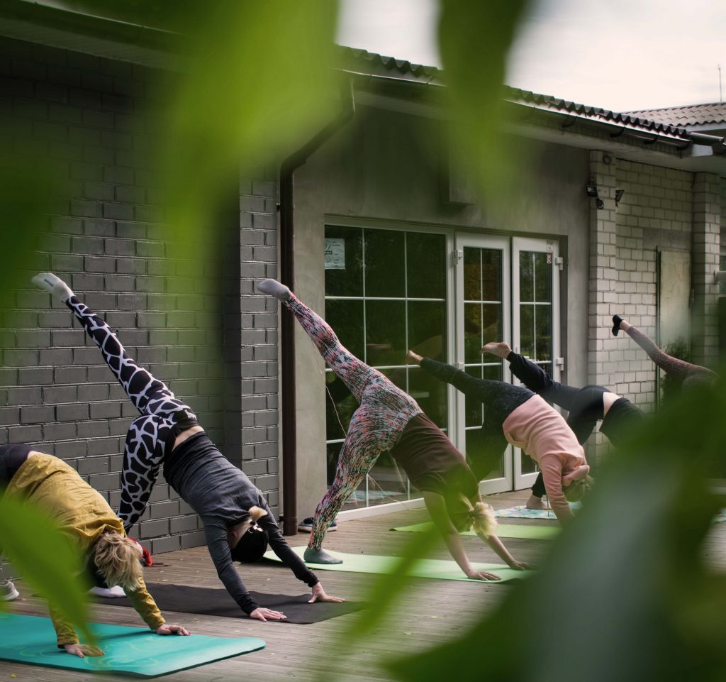 photo séance privée yoga groupe