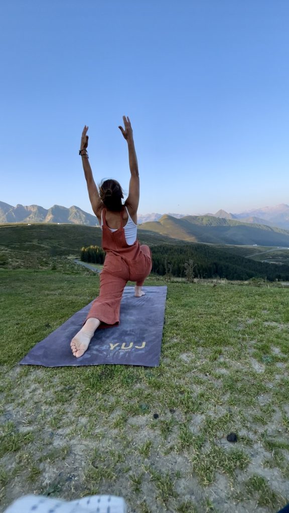 Photo yoga pyrénées